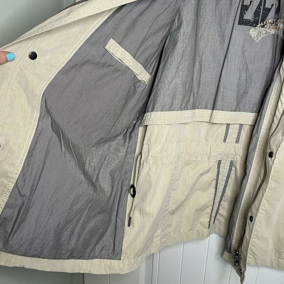 NWT‎ Camel Active Beige Mens Pocketed Vented Long Sleeve Safari Jacket GB 48/XL - Picture 6 of 13